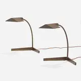 Cedric Hartman, Table lamps, pair