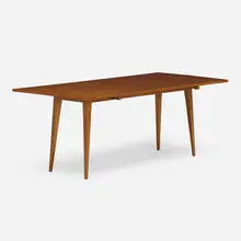 Edward Wormley, Flip-top table, c. 1949, walnut