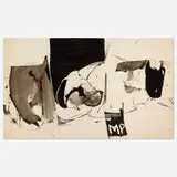 Choi Wook-Kyung, Untitled, oil and poster board collage