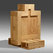 Richard Artschwager, Untitled (Monkey), 1995, fir, plywood and spruce