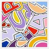 John Matos, Fantastic 4, 2005, acrylic on canvas