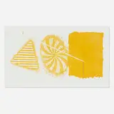 James Rosenquist, Black Star 2nd State, 1978, etching and aquatint with pochoir