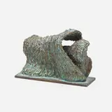 Douglas Ihlenfeld, The Double Wave, 2010, bronze, copper