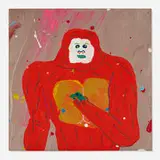 Misaki Kawai, Hairy Player, 2009, acrylic on canvas
