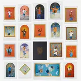 Kehinde Wiley, Passing/Posing: Paintings and Faux Chapel portfolio, 2004, giclée print, offset lithograph in colors