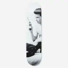 Larry Clark, Billy Mann, from Tulsa (1968) skateboard deck, 2005, acrylic, transfer-printed plywood