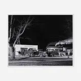 O. Winston Link, The Volunteer Fire Department and Train No. 2, Grottoes, Virginia, 1957, vintage gelatin silver print