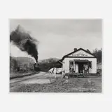 O. Winston Link, Abingdon Branch, Maud Bows to the Virginia Creeper, Green Cove, Virginia, gelatin silver print