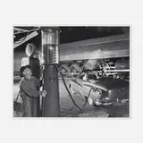 O. Winston Link, Sometimes the Electricity Fails, Vesuvius, Virginia, 1956, vintage gelatin silver print