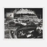 O. Winston Link, Hot Shot Eastbound at the Iaeger Drive-In, Iaeger, West Virginia, gelatin silver print