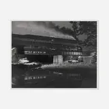 O. Winston Link, Train No. 2 on Bridge 425 (Back View), Arcadia, Virginia, 1956, vintage gelatin silver print
