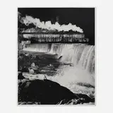 O. Winston Link, Train No. 2 and Gooseneck Dam on the Maury River, Near Natural Bridge, Virginia, gelatin silver print