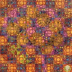 Wayne Edson Bryan, Purple Gang III / Ghosts / Chimera, 1995, Oil on board