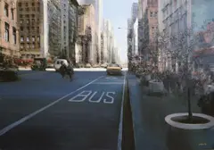 Luigi Rocca, New York, Oil on canvas