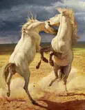 Alexander Yaron, Two Wild White Horses
