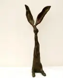 Jim Budish, Chauncey, Limited edition bronze statue number 92