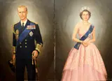 Alexander Yaron, Queen Elizabeth and Prince Philip