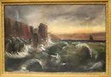 Choppy Sea by Continental School, Oil on canvas, offered Jun 2024
