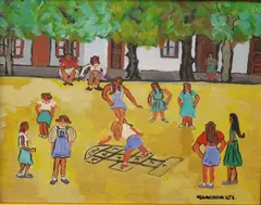 Mario Giacoya, (Uruguayan, born 1951), Oil on canvas