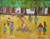 Mario Giacoya, (Uruguayan, born 1951), Oil on canvas