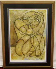 Anthony Armstrong, Nude, Pencil numbered, titled and signed at base