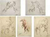 Alexander Yaron, Five works: Sketches of Wild Horses
