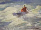 Alexander Yaron, Kayaking in Rapids