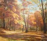 Alexander Yaron, Woodland Landscape