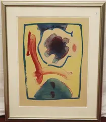 Jacob Kainen, Untitled Abstract, 1972, Pencil signed and numbered at base