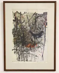 Figuration by Wolfgang Quaiser, 1964, Color lithograph, sold Aug 2024