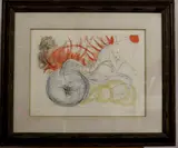 Salvador Dalí, Elijah and the Chariot, circa 1975, Pencil numbered and signed at base