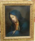 Madonna del Dito (Our Lady of the Thumb) by Italian School, Oil on canvas, sold Aug 2024