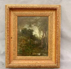 Frederick H. Clark, Forest, 1900, Oil on canvas