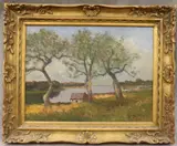 Max Weyl, Little River From Rosslyn, 1912, Oil on canvas