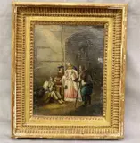 Charity by Continental School, Oil on canvas, sold Sep 2024