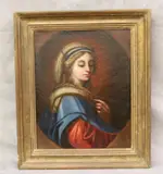 Mary Magdalene by Continental School, Oil on canvas, sold Sep 2024