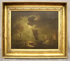 Continental School, Morning View, Oil on canvas