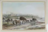 Jack Leigh Wardleworth, Heading Home, Watercolor on paper
