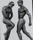Herb Ritts, Two Male Nudes