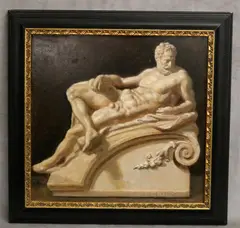 Stere Grant, Michelangelo's Dusk, Oil on board