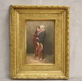 Young Mother by Italian School, Oil on board, sold Sep 2024