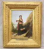 Young Lady by Italian School, Oil on canvas, sold Sep 2024