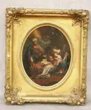 The Magi Bringing Gifts of Gold by Italian School, Oil on canvas, sold Sep 2024