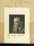 J. Edgar Hoover, Untitled, AUTOGRAPH SIGNED TYPED LETTER (WITH PHOTOGRAPH)