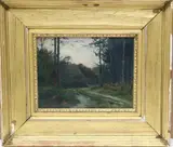 American School, The Forest, Oil on canvas