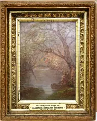 Alexander Hamilton Clements, Rock Creek (Washington DC), Oil on board