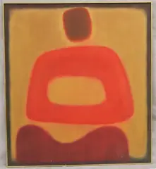 James Hilleary, #38: Seated Figure, 1965, Oil on canvas
