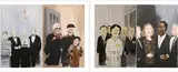 Arthur Cotton Moore, Four Works: Caricatures of Famous People, Oil on canvas