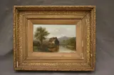 H. Clements, View of North Windermere, Oil on board