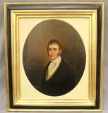 Portrait of a Gentleman by British School, Oil on canvas-board, sold Oct 2024